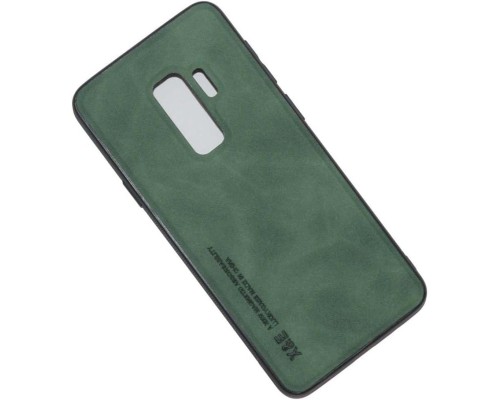 Шкіряний чохол Sheepskin з магнітом для Samsung Galaxy S9 Plus Green Шкіряний чохол Sheepskin з магнітом для Samsung Galaxy S9 Plus Green