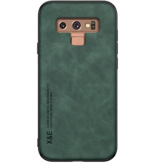Шкіряний чохол Sheepskin з магнітом для Samsung Galaxy Note 9 Green