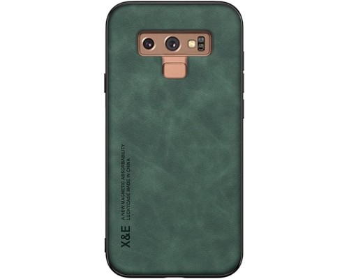 Шкіряний чохол Sheepskin з магнітом для Samsung Galaxy Note 9 Green Шкіряний чохол Sheepskin з магнітом для Samsung Galaxy Note 9 Green