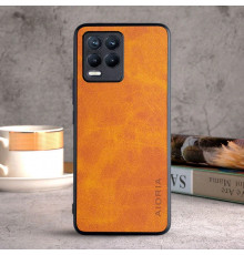 Шкіряний чохол AIORIA Vintage для Realme 8 / Realme 8 Pro orange