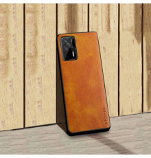 Шкіряний чохол AIORIA Vintage для Realme GT orange