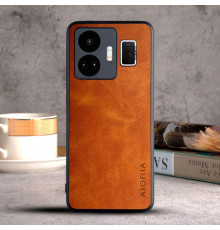 Шкіряний чохол AIORIA Vintage для Realme GT3 / GT Neo 5 orange