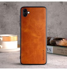 Шкіряний чохол AIORIA Vintage для Samsung Galaxy A04 orange