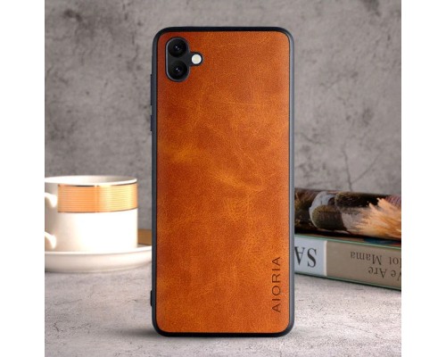 Шкіряний чохол AIORIA Vintage для Samsung Galaxy A04 orange Шкіряний чохол AIORIA Vintage для Samsung Galaxy A04 orange
