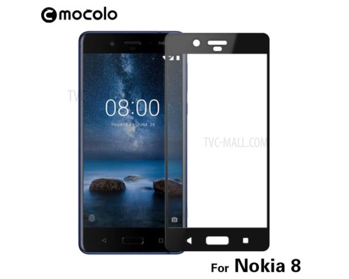 Захисне скло Nokia 8 Full Cover (Mocolo 0.33 mm) Захисне скло Nokia 8 Full Cover (Mocolo 0.33 mm)