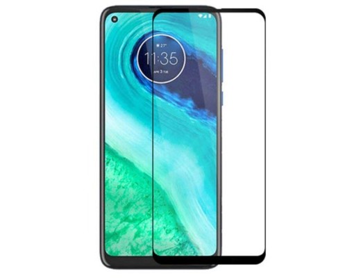 Захисне скло Motorola Moto G Fast Full Glue 5D (Mocolo 0.33 mm)
