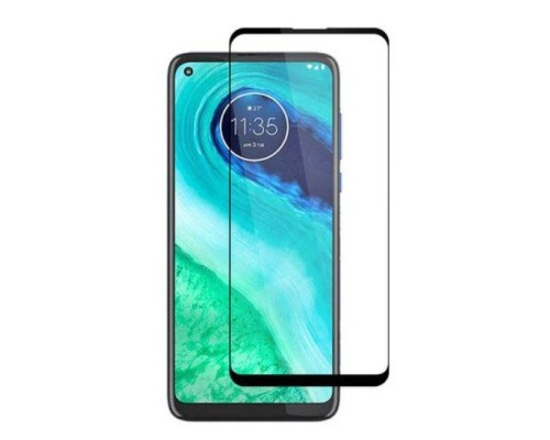Захисне скло Motorola Moto G Fast Full Glue 5D (Mocolo 0.33 mm)