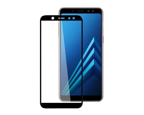 Захисне скло Samsung Galaxy A6 2018 Full Glue 5D (Mocolo 0.33 mm)