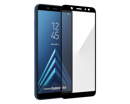 Захисне скло Samsung Galaxy A6 2018 Full Glue 5D (Mocolo 0.33 mm)