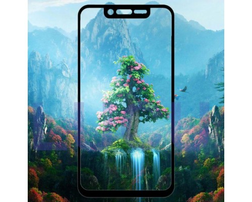 Захисне скло LG G8s Full Glue 5D (Mocolo 0.33 mm)
