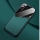 Бізнес чохол бампер GENEROUS для Apple Iphone XS Max зі скла і штучної шкіри