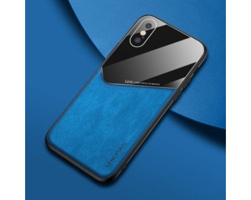Бізнес чохол бампер GENEROUS для Apple Iphone XS Max зі скла і штучної шкіри Бізнес чохол бампер GENEROUS для Apple Iphone XS Max зі скла і штучної шкіри