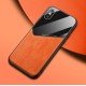 Бізнес чохол бампер GENEROUS для Apple Iphone XS Max зі скла і штучної шкіри