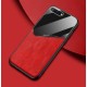 Бізнес чохол бампер GENEROUS для Apple Iphone 7 Plus зі скла і штучної шкіри