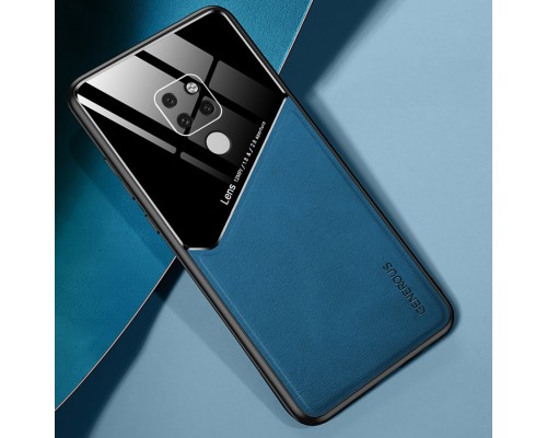 Бізнес чохол бампер GENEROUS для Huawei Mate 20 з скла і штучної шкіри Бізнес чохол бампер GENEROUS для Huawei Mate 20 з скла і штучної шкіри