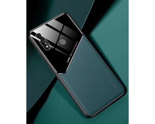 Бізнес чохол бампер GENEROUS для Huawei Honor 8X Max зі скла і штучної шкіри Бізнес чохол бампер GENEROUS для Huawei Honor 8X Max зі скла і штучної шкіри