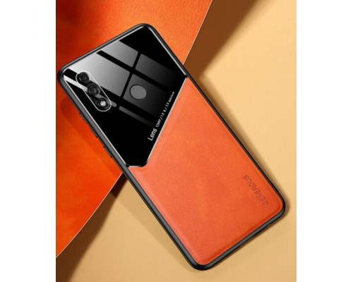 Бізнес чохол бампер GENEROUS для Huawei Honor 8X Max зі скла і штучної шкіри Бізнес чохол бампер GENEROUS для Huawei Honor 8X Max зі скла і штучної шкіри