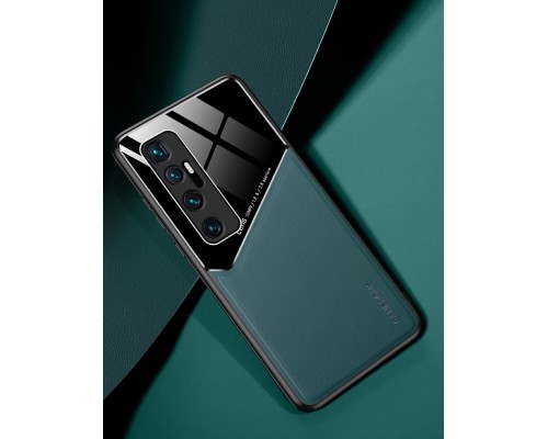 Бізнес чохол бампер GENEROUS для Xiaomi Mi 10 Ultra зі скла і штучної шкіри Бізнес чохол бампер GENEROUS для Xiaomi Mi 10 Ultra зі скла і штучної шкіри