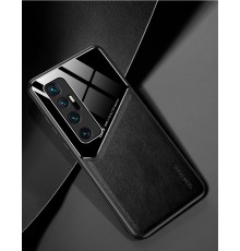 Бізнес чохол бампер GENEROUS для Xiaomi Mi 10 Ultra зі скла і штучної шкіри
