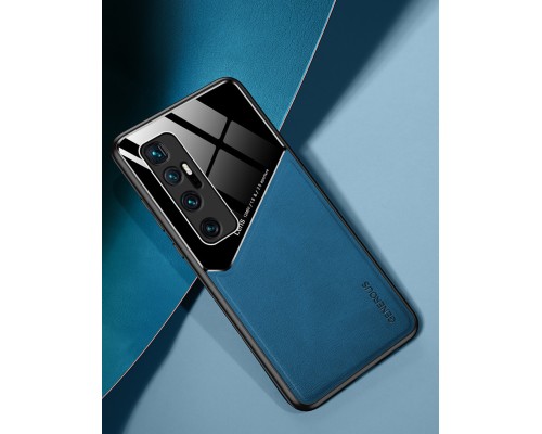 Бізнес чохол бампер GENEROUS для Xiaomi Mi 10 Ultra зі скла і штучної шкіри Бізнес чохол бампер GENEROUS для Xiaomi Mi 10 Ultra зі скла і штучної шкіри