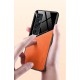 Бізнес чохол бампер GENEROUS для Xiaomi Mi 10 Ultra зі скла і штучної шкіри