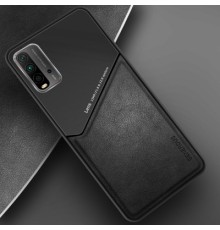 Бізнес чохол бампер GENEROUS для Xiaomi Redmi 9T з скла і штучної шкіри