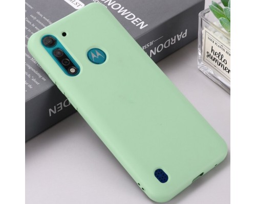 Силіконовий чохол Liquid Silicone Case Motorola Moto G8 Power Lite