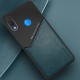 Бізнес чохол бампер GENEROUS для Huawei Honor 10 Lite зі скла і штучної шкіри