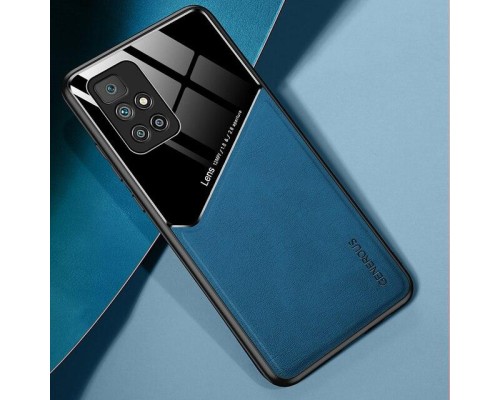 Бізнес чехол бампер GENEROUS для Xiaomi Redmi Note 11 4G / Redmi 10 2022 зі скла і штучної шкіри Бізнес чехол бампер GENEROUS для Xiaomi Redmi Note 11 4G / Redmi 10 2022 зі скла і штучної шкіри