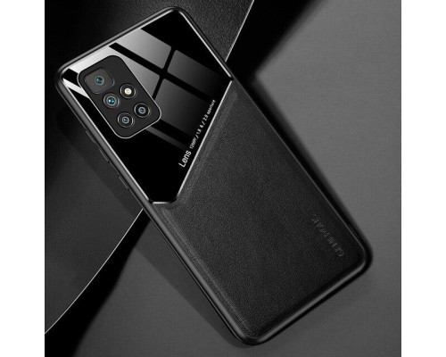 Бізнес чехол бампер GENEROUS для Xiaomi Redmi Note 11 4G / Redmi 10 2022 зі скла і штучної шкіри Бізнес чехол бампер GENEROUS для Xiaomi Redmi Note 11 4G / Redmi 10 2022 зі скла і штучної шкіри