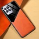 Бізнес чехол бампер GENEROUS для Realme 8i зі скла і штучної шкіри