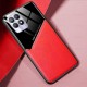 Бізнес чехол бампер GENEROUS для Realme 8i зі скла і штучної шкіри
