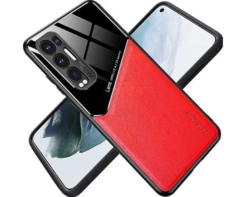 Бізнес чохол бампер GENEROUS для Oppo Find X3 Neo зі скла та штучної шкіри Бізнес чохол бампер GENEROUS для Oppo Find X3 Neo зі скла та штучної шкіри