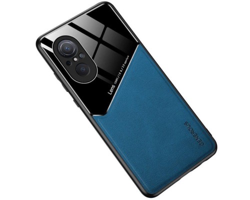 Бізнес чохол-бампер GENEROUS для Huawei Nova 9 SE зі скла та штучної шкіри Бізнес чохол-бампер GENEROUS для Huawei Nova 9 SE зі скла та штучної шкіри