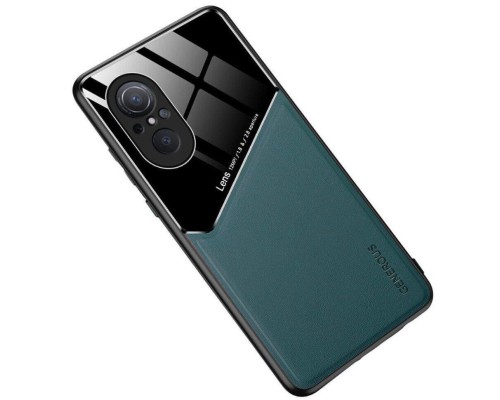 Бізнес чохол-бампер GENEROUS для Huawei Nova 9 SE зі скла та штучної шкіри Бізнес чохол-бампер GENEROUS для Huawei Nova 9 SE зі скла та штучної шкіри