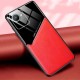 Бізнес чохол-бампер GENEROUS для Realme C30/Narzo 50i Prime зі скла та штучної шкіри