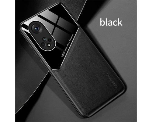 Бізнес чохол бампер GENEROUS для Huawei Nova 9 / Honor 50 зі скла і штучної шкіри