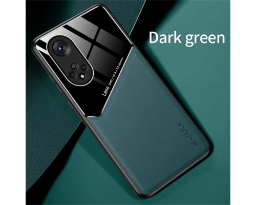 Бізнес чохол бампер GENEROUS для Huawei Nova 9 / Honor 50 зі скла і штучної шкіри