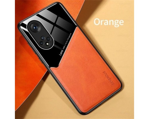 Бізнес чохол бампер GENEROUS для Huawei Nova 9 / Honor 50 зі скла і штучної шкіри