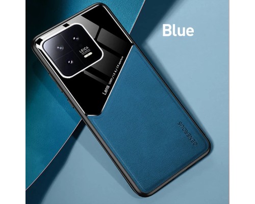 Бізнес чохол бампер GENEROUS для Xiaomi 13 зі скла і штучної шкіри Бізнес чохол бампер GENEROUS для Xiaomi 13 зі скла і штучної шкіри