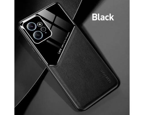 Бізнес чохол бампер GENEROUS для Xiaomi Redmi Note 12 4G Global зі скла і штучної шкіри Бізнес чохол бампер GENEROUS для Xiaomi Redmi Note 12 4G Global зі скла і штучної шкіри