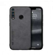 Шкіряний чохол Sheepskin з магнітом для Huawei P30 Lite