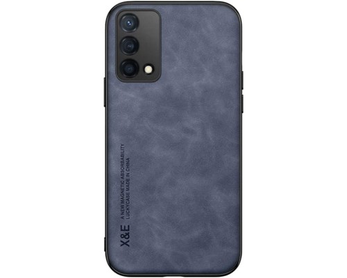 Шкіряний чохол Sheepskin з магнітом для Realme GT Master Blue Шкіряний чохол Sheepskin з магнітом для Realme GT Master Blue