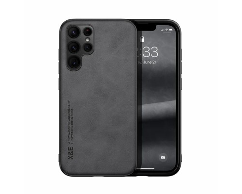 Шкіряний чохол Sheepskin з магнітом для Samsung Galaxy S23 Ultra Шкіряний чохол Sheepskin з магнітом для Samsung Galaxy S23 Ultra