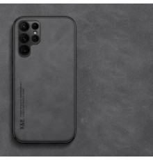 Шкіряний чохол Sheepskin з магнітом для Samsung Galaxy S22 Ultra