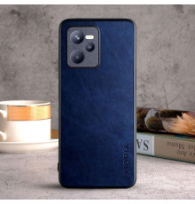 Шкіряний чохол AIORIA Vintage для Realme C35 / Narzo 50A Prime blue