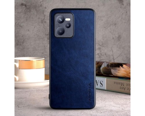 Шкіряний чохол AIORIA Vintage для Realme C35 / Narzo 50A Prime blue Шкіряний чохол AIORIA Vintage для Realme C35 / Narzo 50A Prime blue