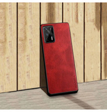 Шкіряний чохол AIORIA Vintage для Realme GT red
