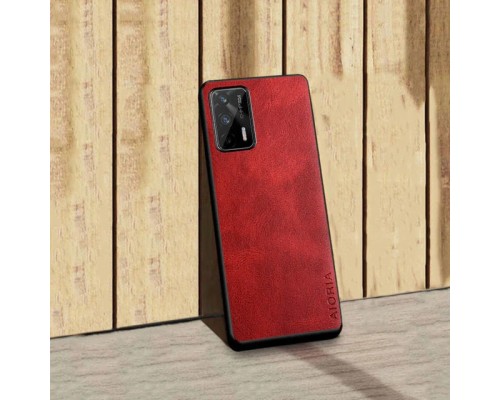 Шкіряний чохол AIORIA Vintage для Realme GT red Шкіряний чохол AIORIA Vintage для Realme GT red