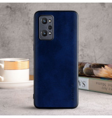 Шкіряний чохол AIORIA Vintage для Realme GT2 Pro blue